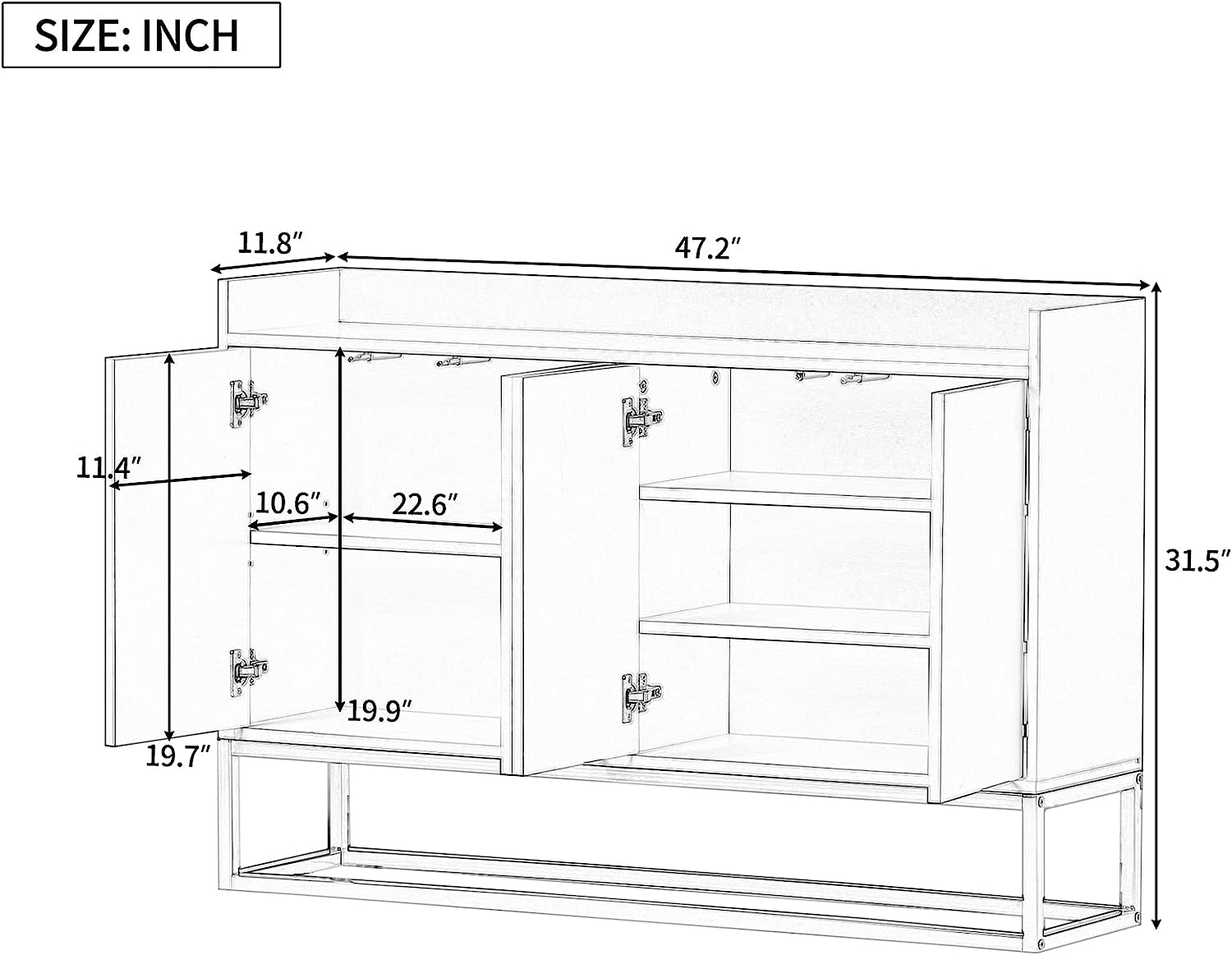 Tioga Side Board