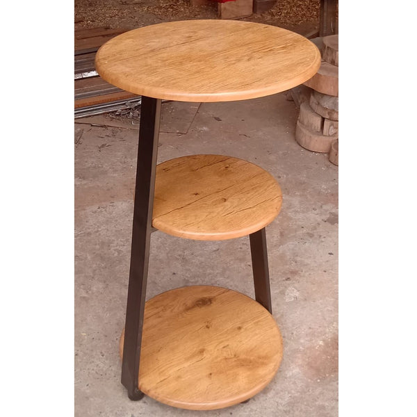 Rivet 3 Tier End Table